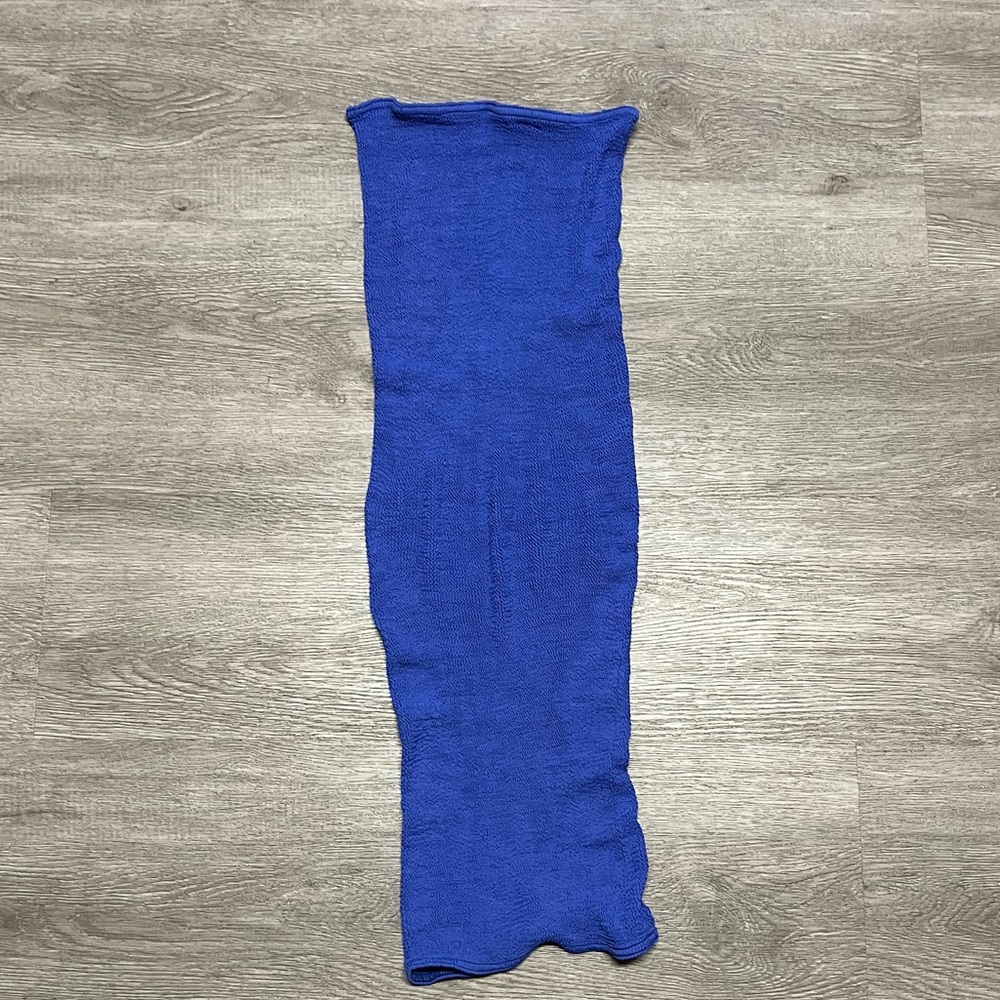 Vintage Hunza G Blue Tube Dress Coverup LAST ONE